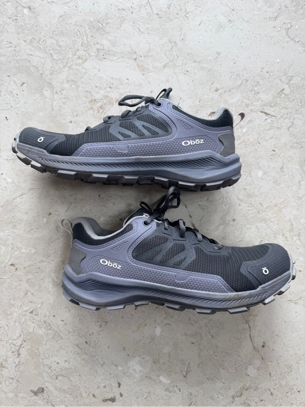 Oboz Katabatic Low Cut Women's Hiking Shoes - like new!